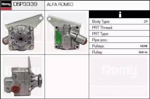 Remy DSP3339 - Гідравлічний насос, рульове управління, ГУР autozip.com.ua