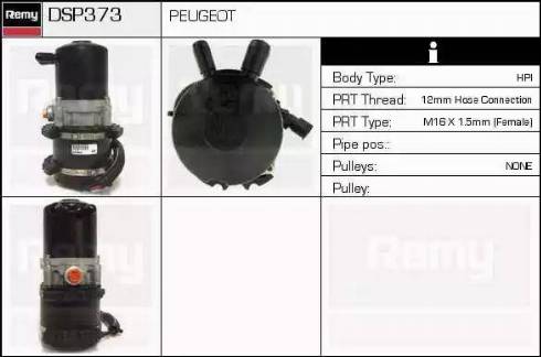 Remy DSP373 - Гідравлічний насос, рульове управління, ГУР autozip.com.ua