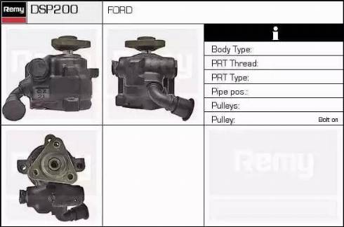 Remy DSP200 - Гідравлічний насос, рульове управління, ГУР autozip.com.ua