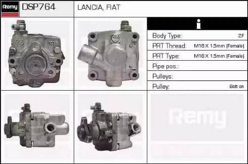 Remy DSP764 - Гідравлічний насос, рульове управління, ГУР autozip.com.ua