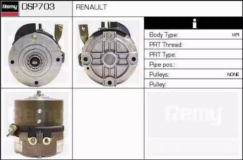 Remy DSP703 - Гідравлічний насос, рульове управління, ГУР autozip.com.ua