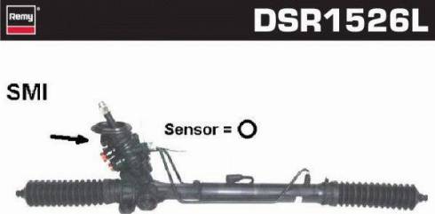 Remy DSR1526L - Рульовий механізм, рейка autozip.com.ua
