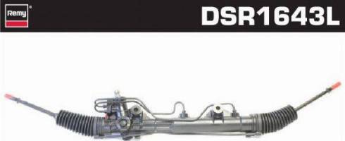 Remy DSR1643L - Рульовий механізм, рейка autozip.com.ua