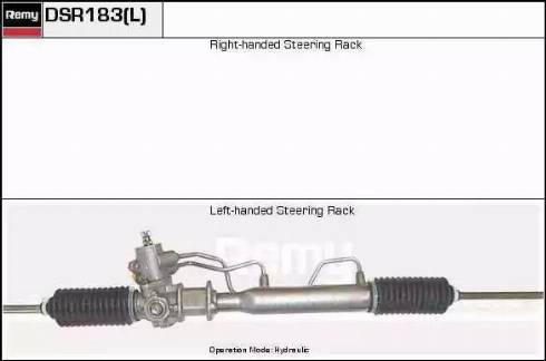 Remy DSR183L - Рульовий механізм, рейка autozip.com.ua
