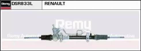 Remy DSR833L - Рульовий механізм, рейка autozip.com.ua