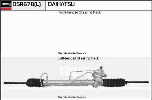 Remy DSR878L - Рульовий механізм, рейка autozip.com.ua