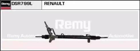 Remy DSR799L - Рульовий механізм, рейка autozip.com.ua