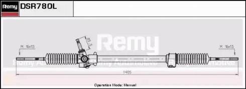 Remy DSR780L - Рульовий механізм, рейка autozip.com.ua