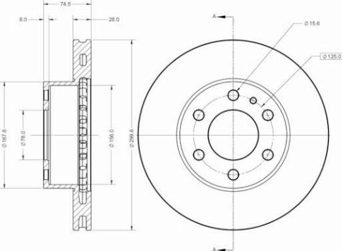 Remy RAD1520C - Гальмівний диск autozip.com.ua