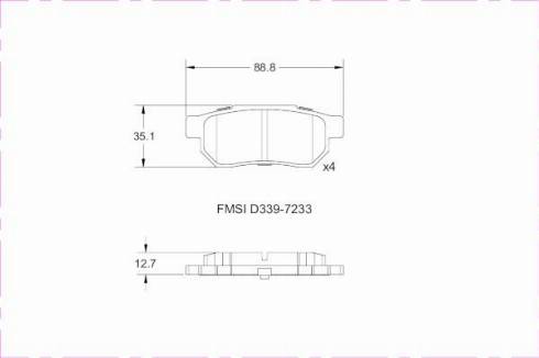 Remy RAP2159 - Гальмівні колодки, дискові гальма autozip.com.ua