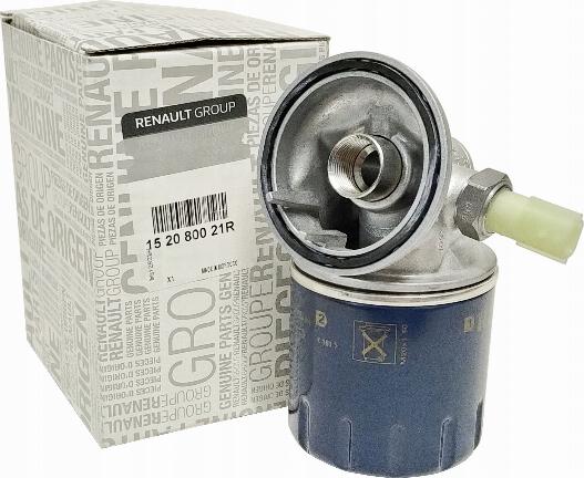 RENAULT 152080021R - Масляний фільтр autozip.com.ua