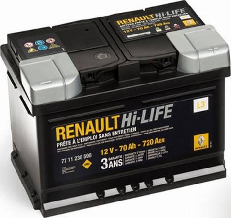 RENAULT 7711130089 - Стартерна акумуляторна батарея, АКБ autozip.com.ua