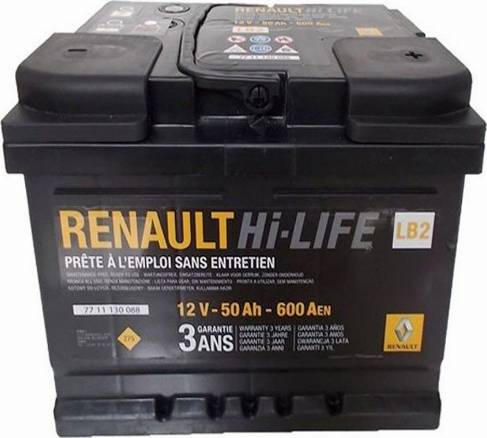 RENAULT 7711130088 - Стартерна акумуляторна батарея, АКБ autozip.com.ua