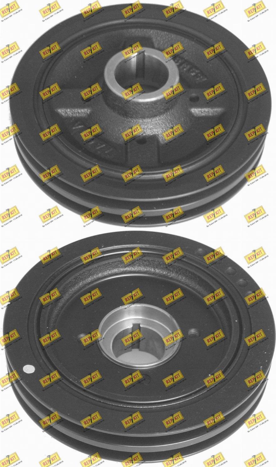 REPKIT RKT9154 - Ремінний шків, колінчастий вал autozip.com.ua