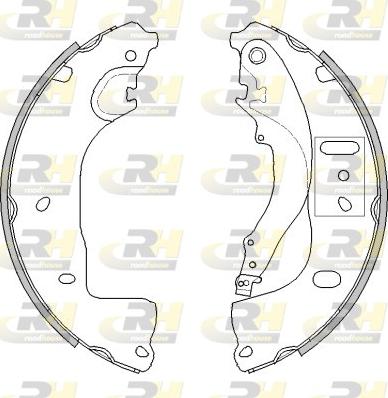 Roadhouse 4539.00 - Гальмівні колодки autozip.com.ua