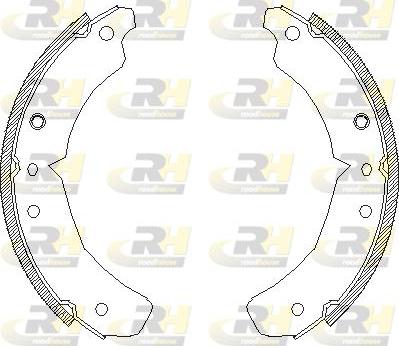 Roadhouse 4610.00 - Гальмівні колодки autozip.com.ua