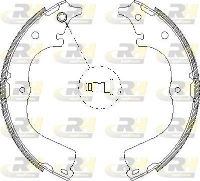 Roadhouse 4678.00 - Гальмівні колодки autozip.com.ua