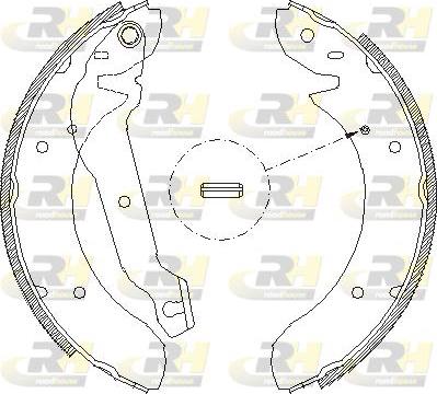 Roadhouse 4055.00 - Гальмівні колодки autozip.com.ua