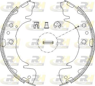 Roadhouse 4089.00 - Гальмівні колодки autozip.com.ua