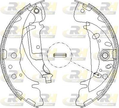 Roadhouse 4089.01 - Гальмівні колодки autozip.com.ua