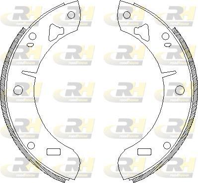 Roadhouse 4039.00 - Гальмівні колодки autozip.com.ua