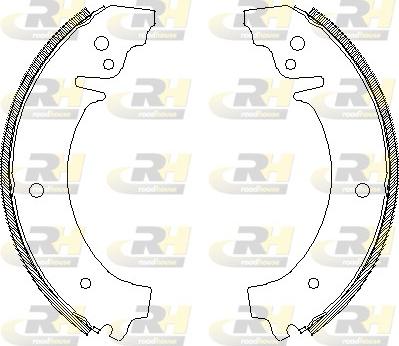 Roadhouse 4026.00 - Гальмівні колодки autozip.com.ua