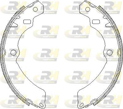 Roadhouse 4196.00 - Гальмівні колодки autozip.com.ua