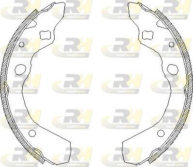 Roadhouse 4190.00 - Гальмівні колодки autozip.com.ua