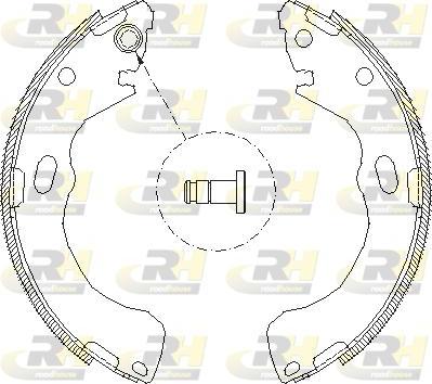 Roadhouse 4146.00 - Гальмівні колодки autozip.com.ua