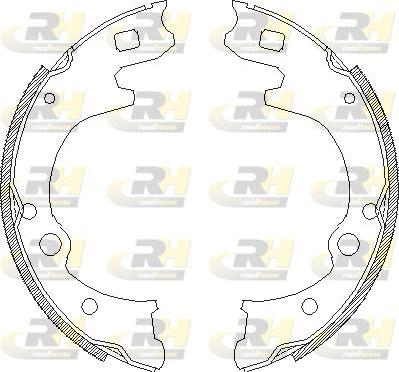 Roadhouse 4150.00 - Гальмівні колодки autozip.com.ua