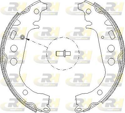 Roadhouse 4101.00 - Гальмівні колодки autozip.com.ua