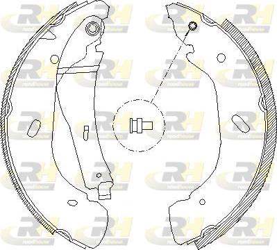 Roadhouse 4108.00 - Гальмівні колодки autozip.com.ua