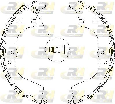 Roadhouse 4134.00 - Гальмівні колодки autozip.com.ua