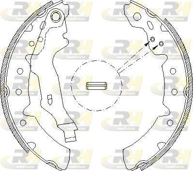 Roadhouse 4131.00 - Гальмівні колодки autozip.com.ua