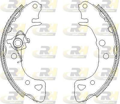 Roadhouse 4126.00 - Гальмівні колодки autozip.com.ua