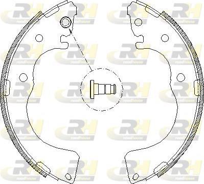 Roadhouse 4171.00 - Гальмівні колодки autozip.com.ua