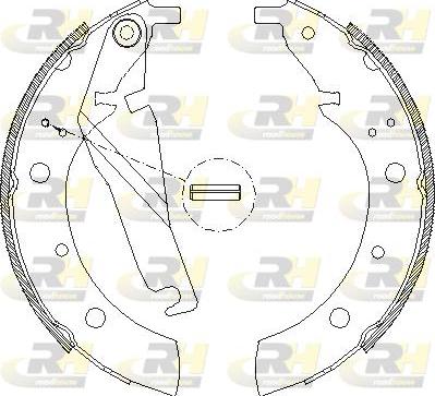 Roadhouse 4173.00 - Гальмівні колодки autozip.com.ua