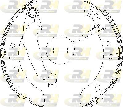 Roadhouse 4394.00 - Гальмівні колодки autozip.com.ua