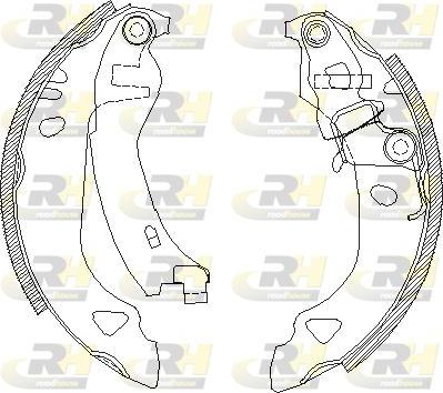 Roadhouse 4302.00 - Гальмівні колодки autozip.com.ua