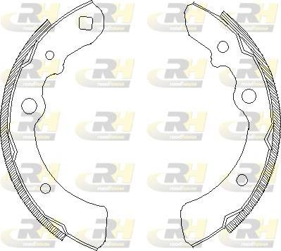 Roadhouse 4319.00 - Гальмівні колодки autozip.com.ua