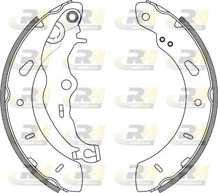 Roadhouse 4256.00 - Гальмівні колодки autozip.com.ua