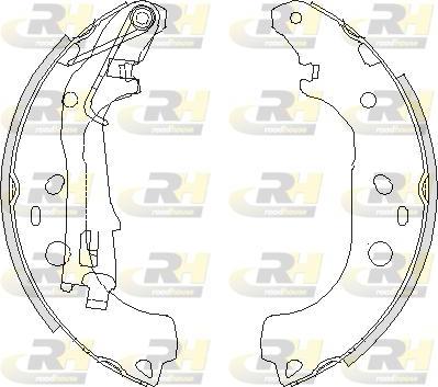 Roadhouse 4206.00 - Гальмівні колодки autozip.com.ua