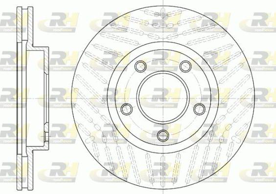 Roadhouse 6932.10 - Гальмівний диск autozip.com.ua