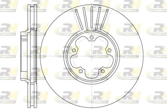 Roadhouse 6609.10 - Гальмівний диск autozip.com.ua