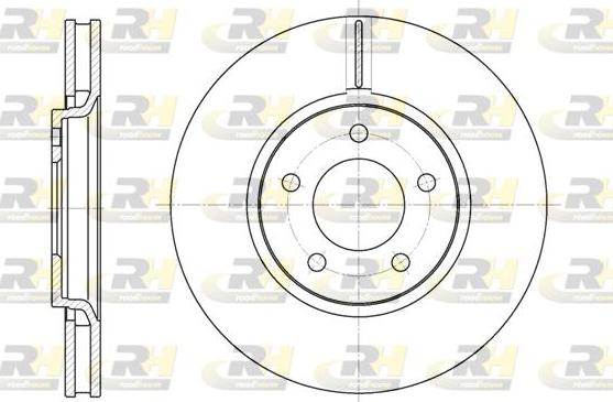 Roadhouse 6602.10 - Гальмівний диск autozip.com.ua