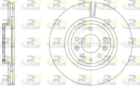 Roadhouse 61944.10 - Гальмівний диск autozip.com.ua