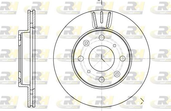 Roadhouse 61951.10 - Гальмівний диск autozip.com.ua