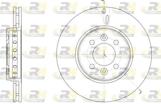 Roadhouse 61499.10 - Гальмівний диск autozip.com.ua