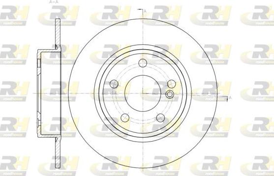 Roadhouse 61465.00 - Гальмівний диск autozip.com.ua