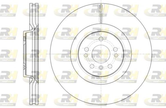 Roadhouse 61406.10 - Гальмівний диск autozip.com.ua